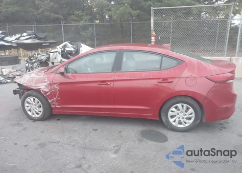 2017 Hyundai Elantra Se z USA, uszkodzony, nr VIN KMHD74LF1HU190718